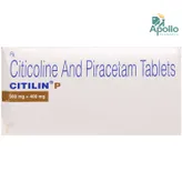 Citilin P Tablet 10's, Pack of 10 TABLETS