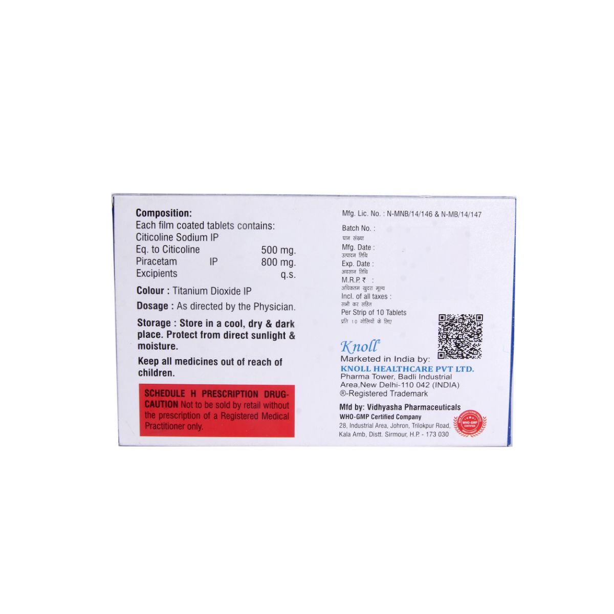 Citinol-Pr Tablet 10's Price, Uses, Side Effects, Composition - Apollo ...