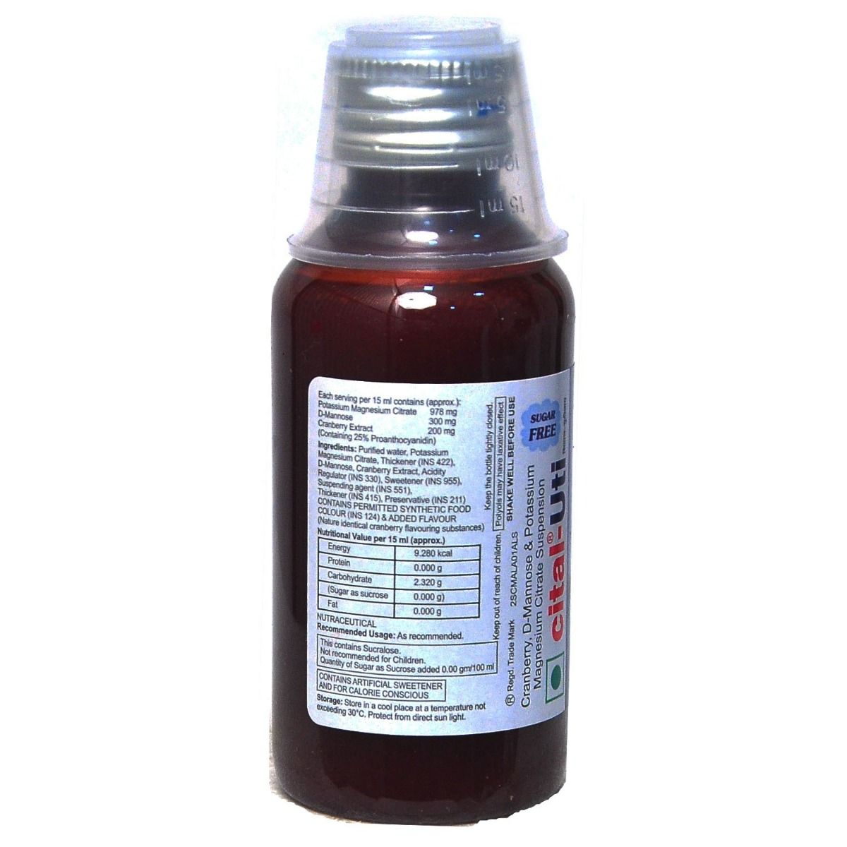 Cital UTI Suspension 100 ml Price, Uses, Side Effects, Composition