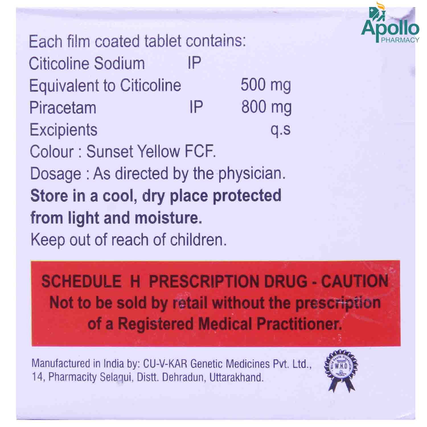 Citibrisk Plus Tablet 10's, Pack of 10 TABLETS Citibrisk Plus Tablet 10's, Pack of 10 TABLETS