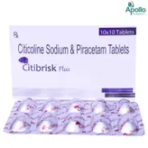 Citibrisk Plus Tablet 10's, Pack of 10 TABLETS