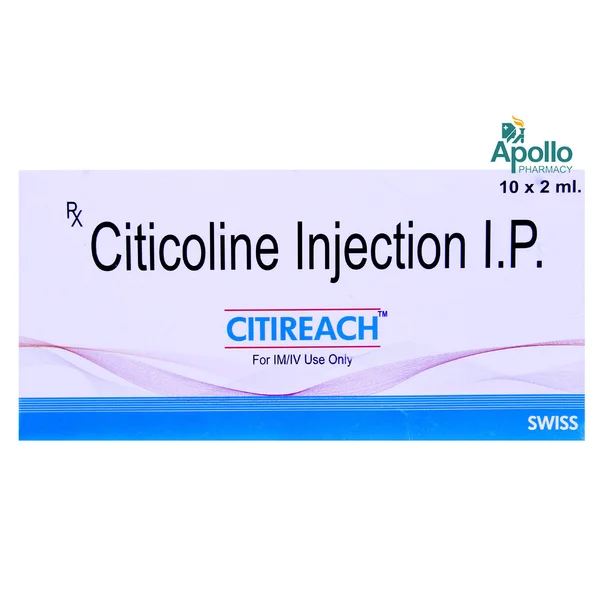 Citireach 250mg Injection 2ml, Pack of 1 Injection