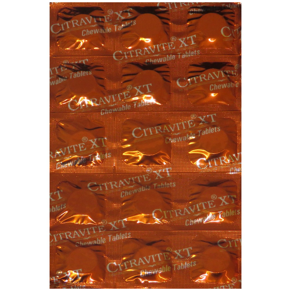 Citravite XT Orange Chewable Tablet 15's, Pack of 15 Citravite XT Orange Chewable Tablet 15's, Pack of 15
