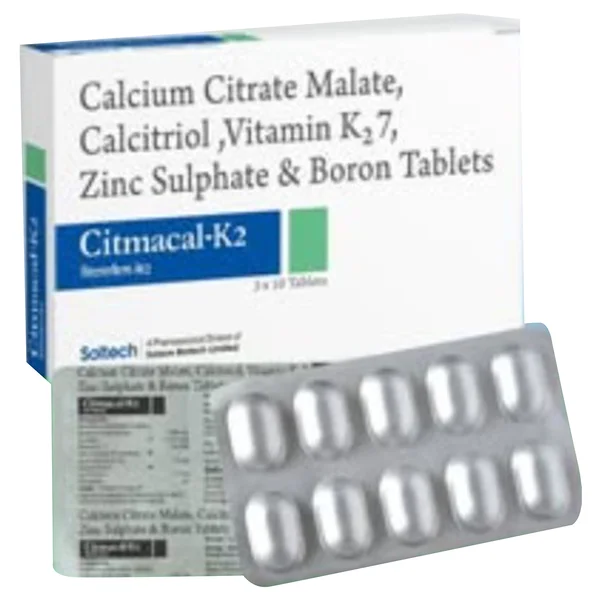 Citmacal-K2 Tablet 10's, Pack of 10