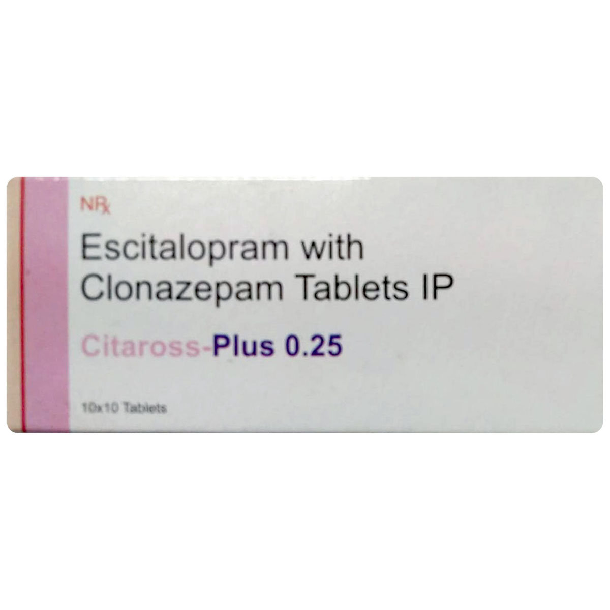 Citaross-Plus 0.25 Tablet 10's, Pack of 10 Citaross-Plus 0.25 Tablet 10's, Pack of 10