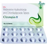 Cizaspa X Tablet 15's, Pack of 15 TABLETS