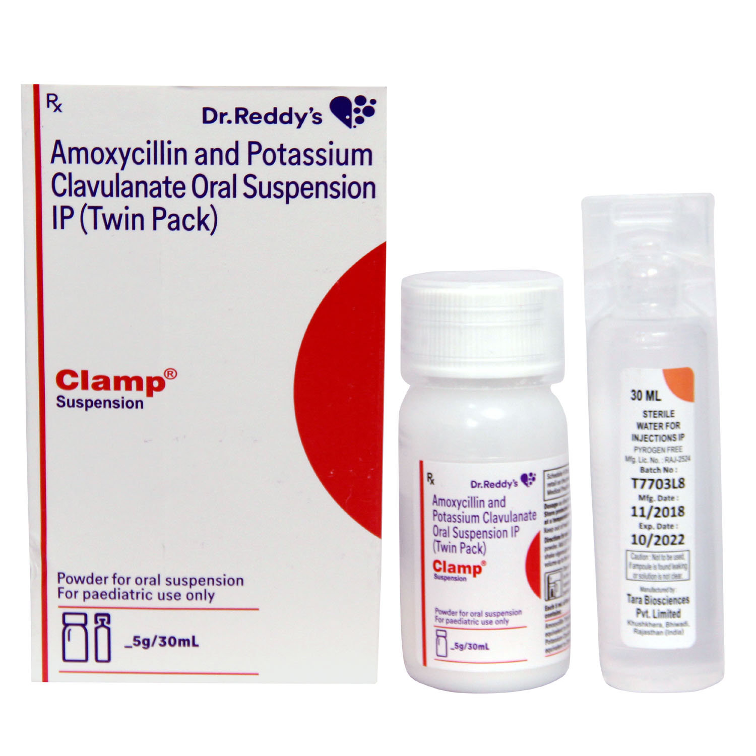 Clamp Suspension 30 ml, Pack of 1 ORAL SUSPENSION Clamp Suspension 30 ml, Pack of 1 ORAL SUSPENSION