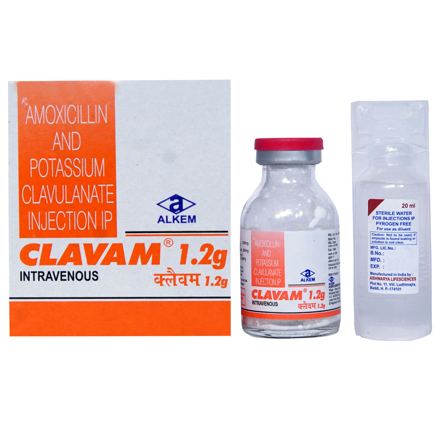 Clavam 1.2 gm Injection 1's, Pack of 1 Injection Clavam 1.2 gm Injection 1's, Pack of 1 Injection