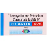 Clavox 625 mg Tablet 6's, Pack of 6 TabletS