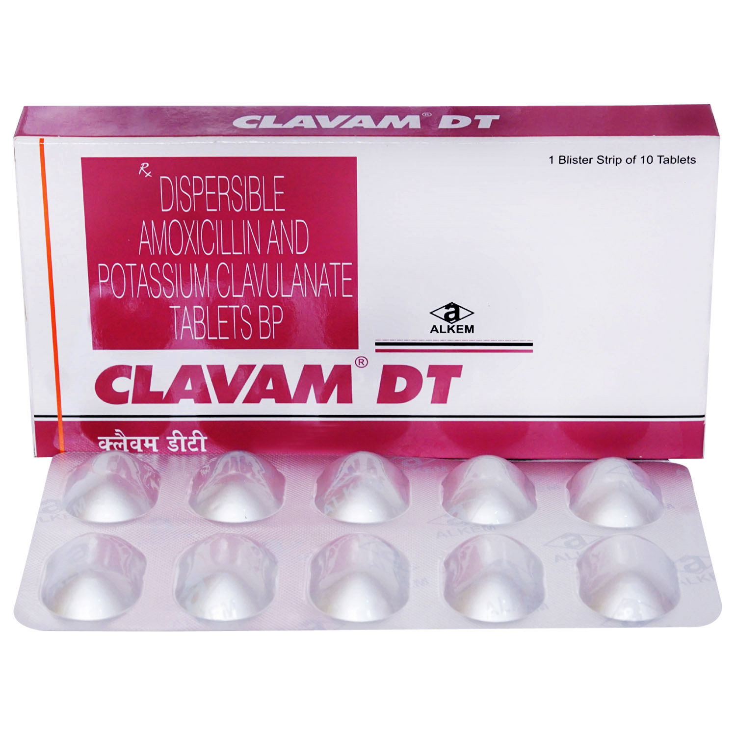 Clavam DT Tablet 10's, Pack of 10 TabletS Clavam DT Tablet 10's, Pack of 10 TabletS
