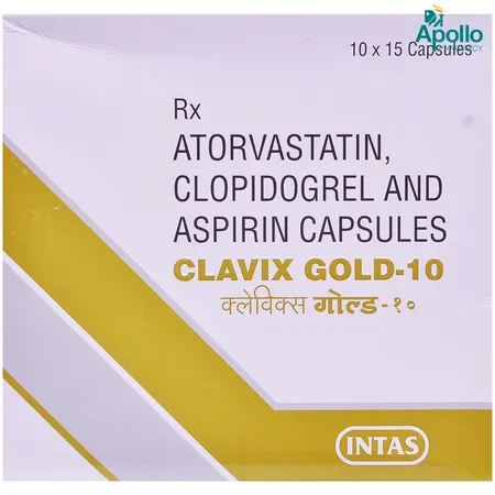 Clavix Gold-10 Capsule 15's