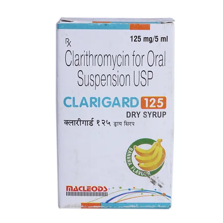 Clarigard 125 Banana Dry Syrup 30 ml