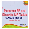 Claglid Met 30 Tablet 10's