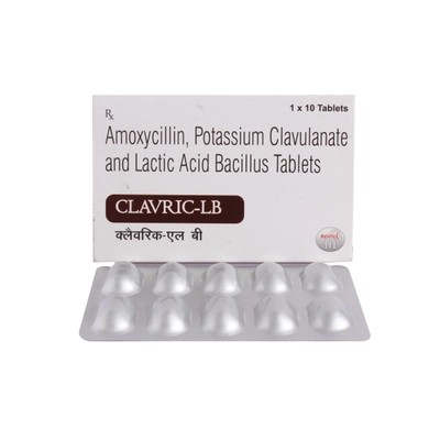 Clavric-Lb Tablet 10's, Pack of 10 TABLETS