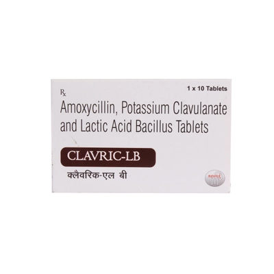 Clavric-Lb Tablet 10's, Pack of 10 TABLETS