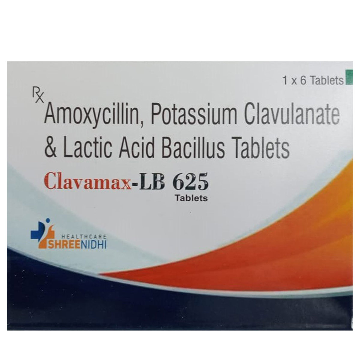 Clavamax-LB 625 Tablet 6's, Pack of 6 Clavamax-LB 625 Tablet 6's, Pack of 6