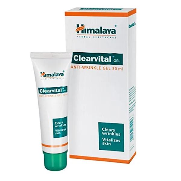 Himalaya Clearvital Gel 30 ml | Anti Wrinkle Gel | Clear Wrinkles | Vitalizes Skin, Pack of 1