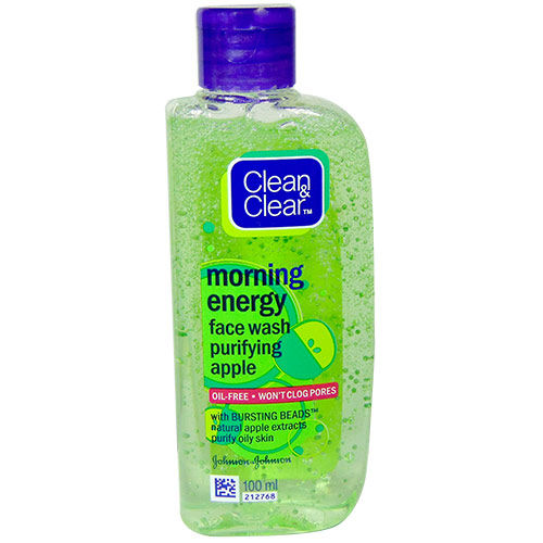 Clean & Clear Morning Energy Purifying Apple Face Wash, 100 ml Price