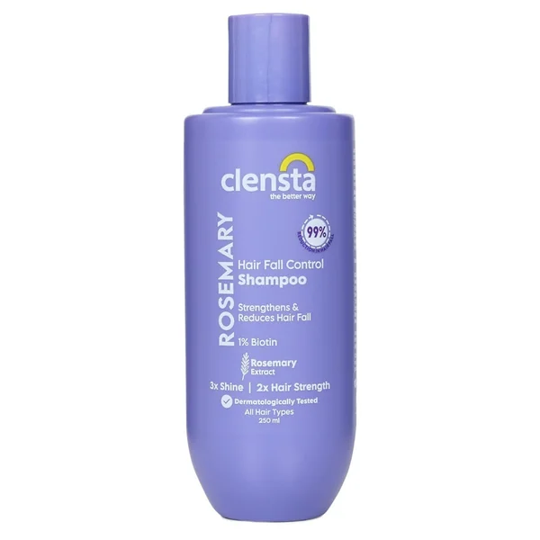Clensta Rosemary Hair Fall Control Shampoo, 250 ml, Pack of 1