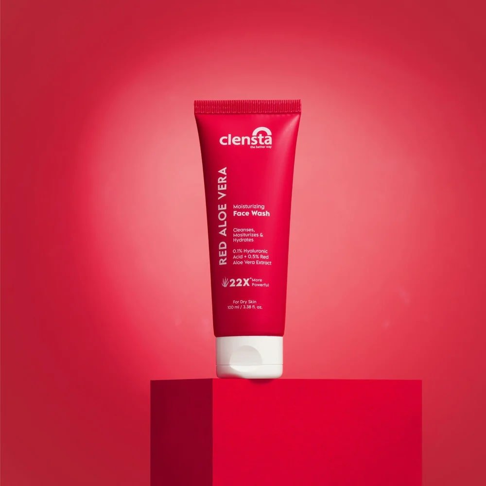 Clensta Red Aloe Vera Moisturizing Face Wash, 100 ml, Pack of 1 Clensta Red Aloe Vera Moisturizing Face Wash, 100 ml, Pack of 1