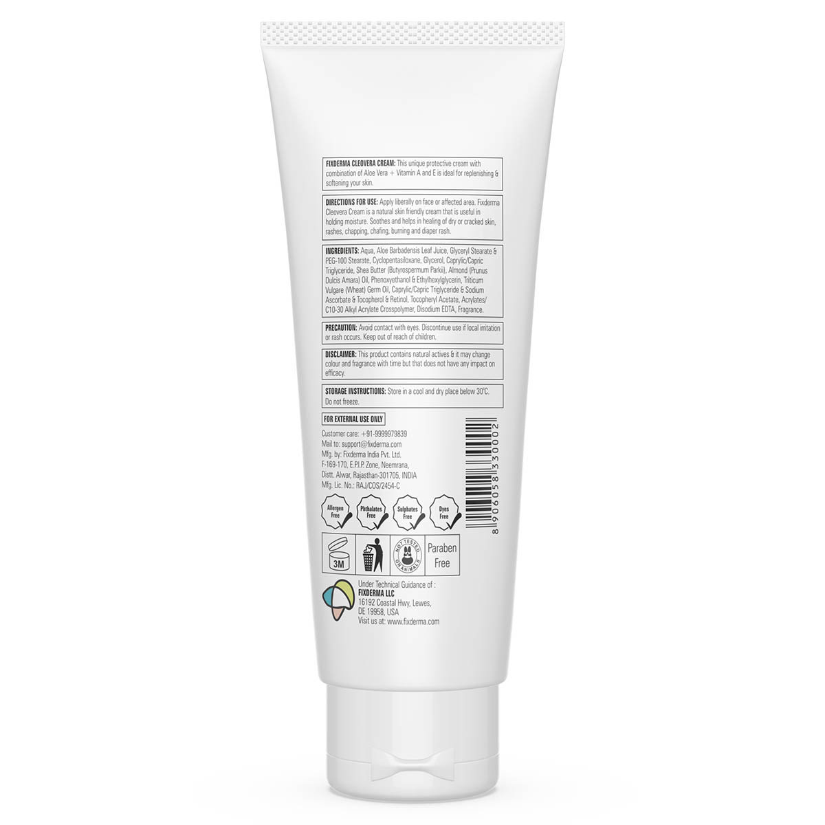 Fixderma Cleovera Cream, 60 gm, Pack of 1 Fixderma Cleovera Cream, 60 gm, Pack of 1