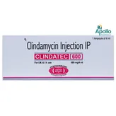 Clindatec 600 mg Injection 4 ml, Pack of 1 Injection