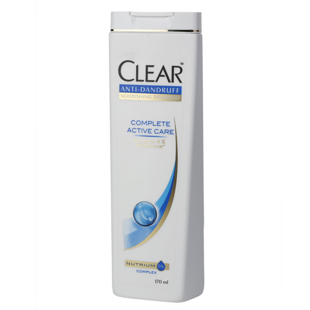Clear Complete Active Care Anti-Dandruff Shampoo, 170 ml, Pack of 1 Clear Complete Active Care Anti-Dandruff Shampoo, 170 ml, Pack of 1