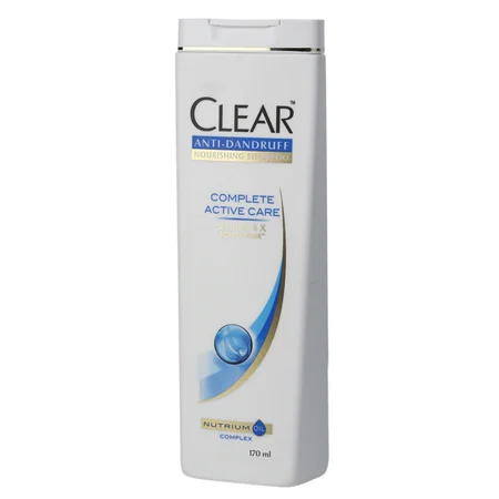 Clear Complete Active Care Anti-Dandruff Shampoo, 170 ml