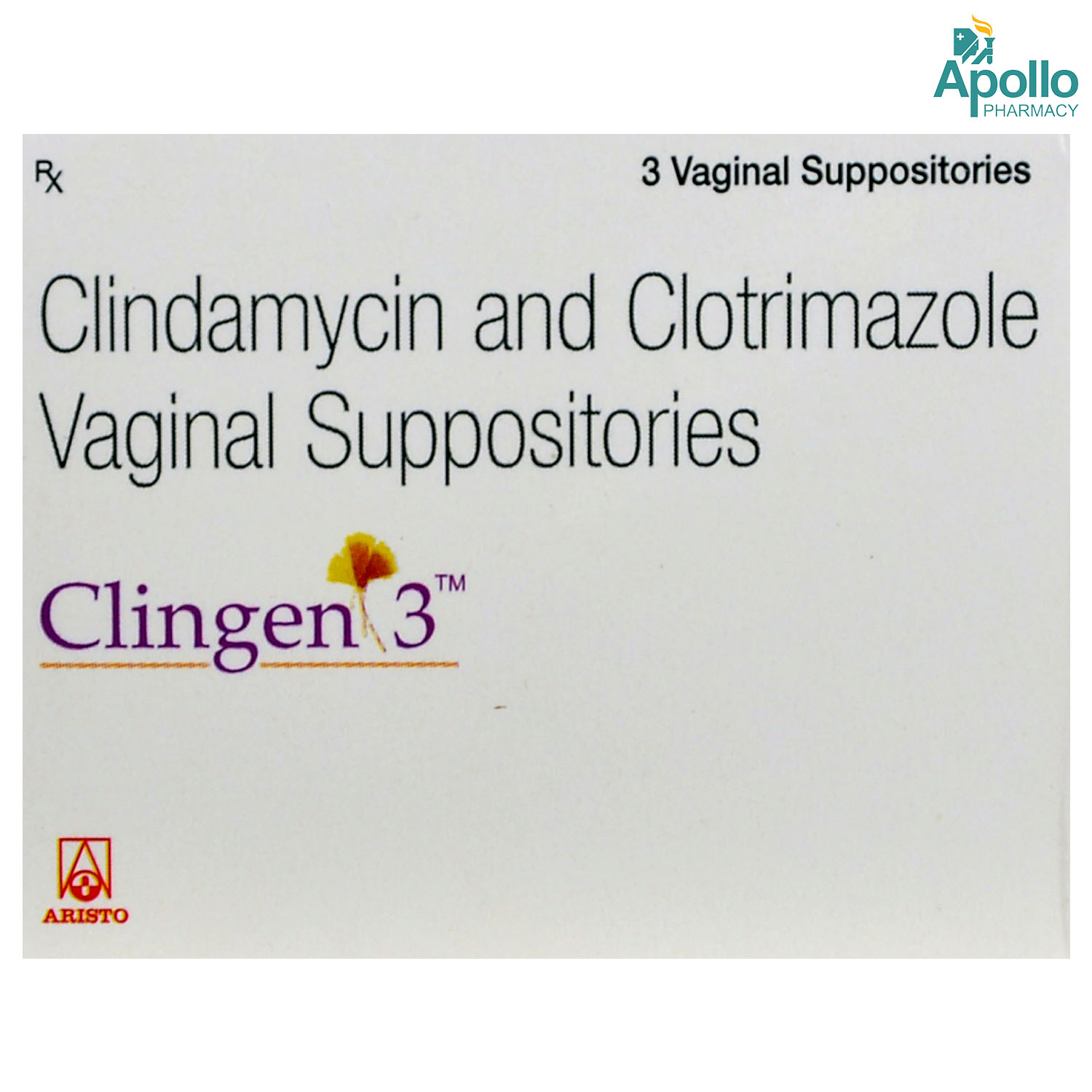 Clingen Vaginal Suppository 3's, Pack of 3 SUPPOSITORYS Clingen Vaginal Suppository 3's, Pack of 3 SUPPOSITORYS