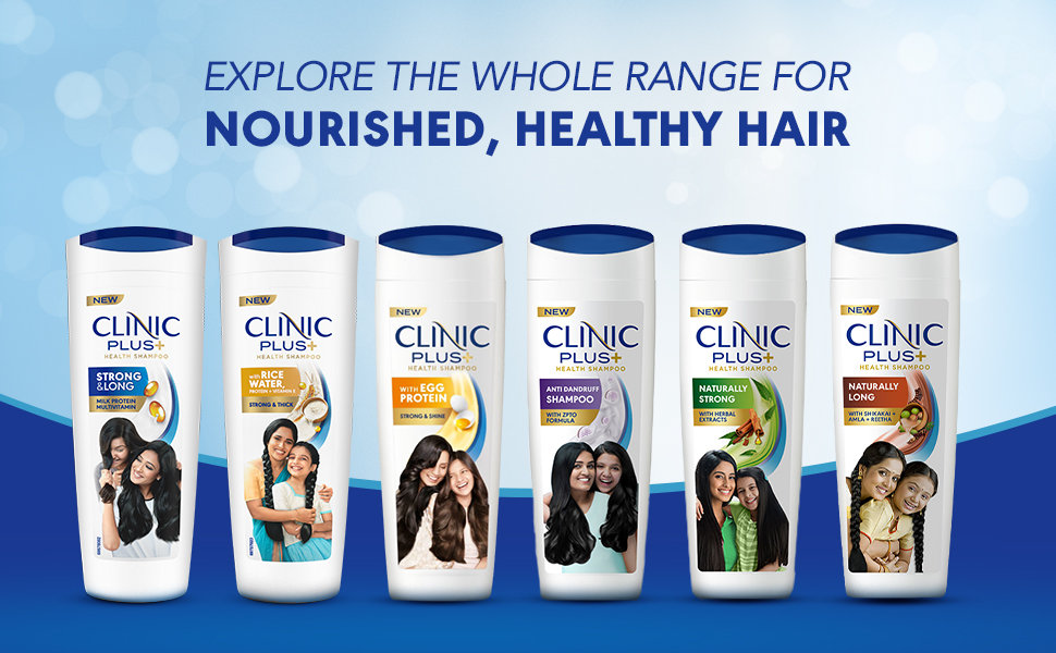 Clinic Plus Strong & Long Health Shampoo, 355 ml, Pack of 1 Clinic Plus Strong & Long Health Shampoo, 355 ml, Pack of 1