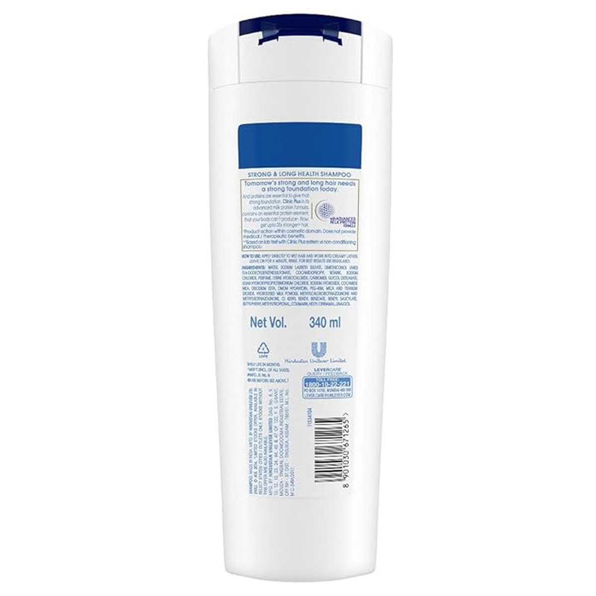 Clinic Plus Strong & Long Anti-Dandruff Shampoo, 340 ml, Pack of 1 Clinic Plus Strong & Long Anti-Dandruff Shampoo, 340 ml, Pack of 1