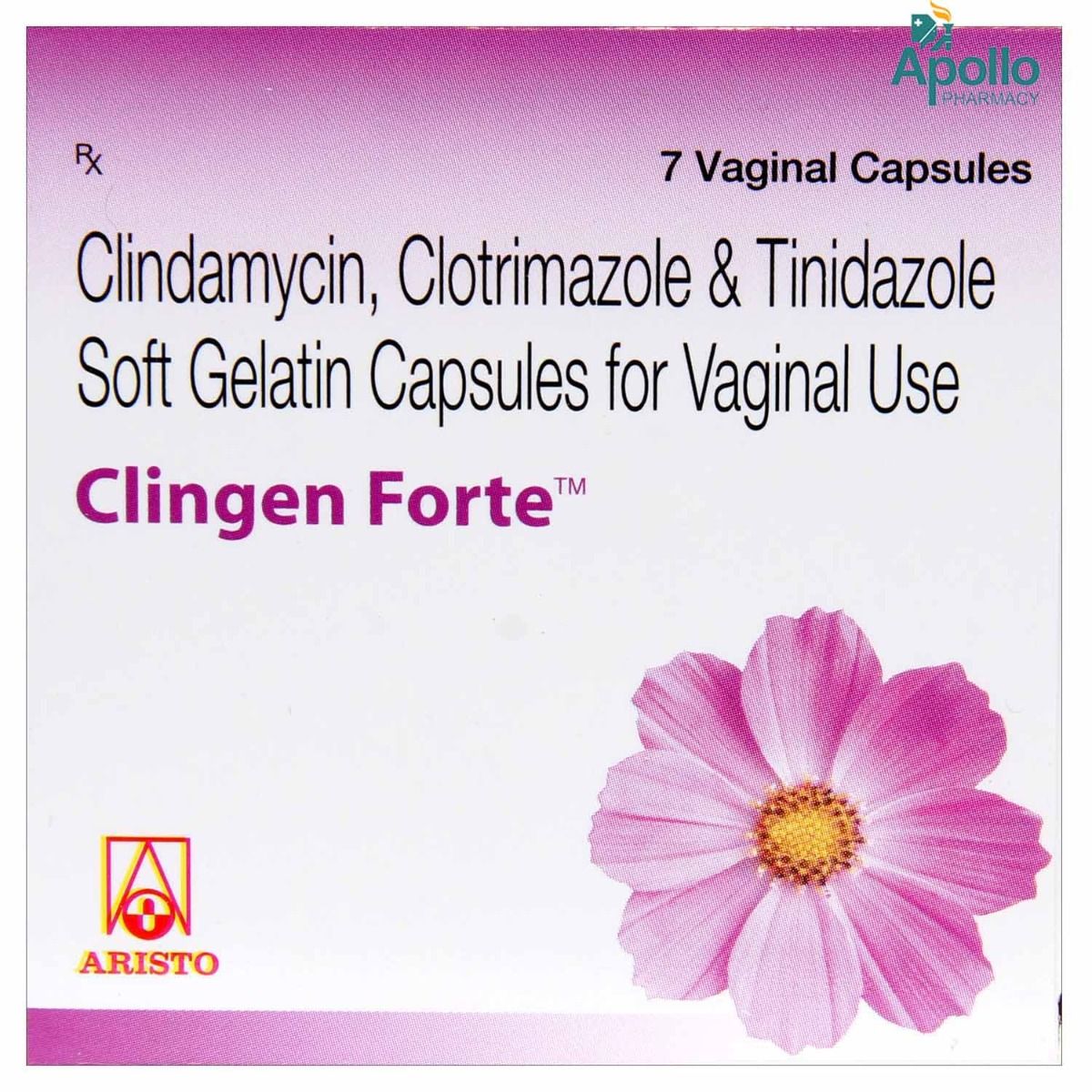 Buy Clingen Forte Vaginal Capsule 7's Online