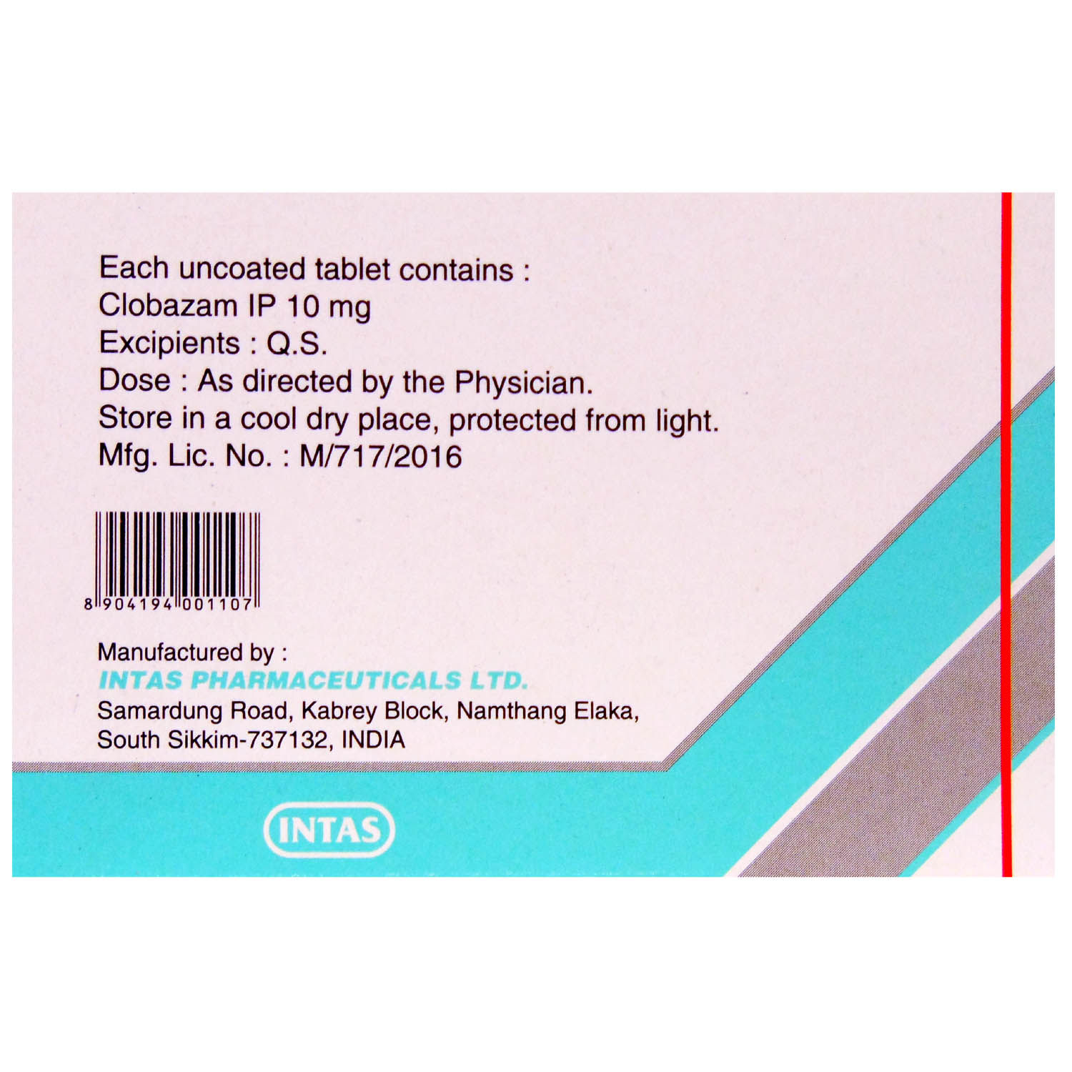 Cloba 10 Tablet 15's, Pack of 15 TABLETS Cloba 10 Tablet 15's, Pack of 15 TABLETS