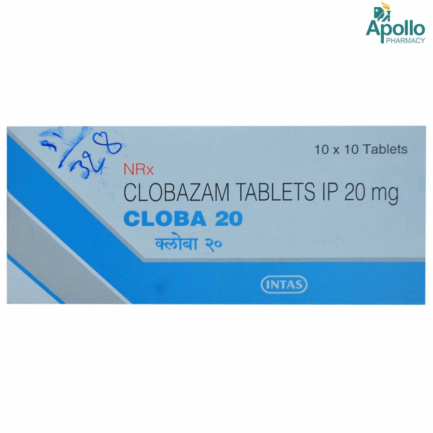 Buy CLOBA 20MG TABLET Online