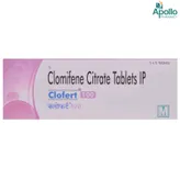 Clofert 100 Tablet 5's, Pack of 5 TABLETS