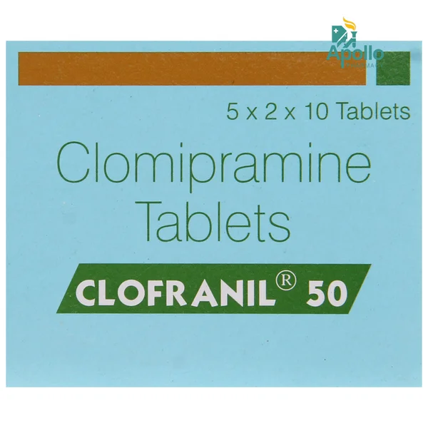 Clofranil 50 Tablet 10's