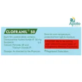 Clofranil 50 Tablet 10's, Pack of 10 TABLETS