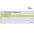 Clome 25mg Tablet 10's