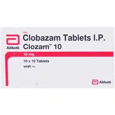 Clozam 10 mg Tablet 10's, Pack of 10 TabletS