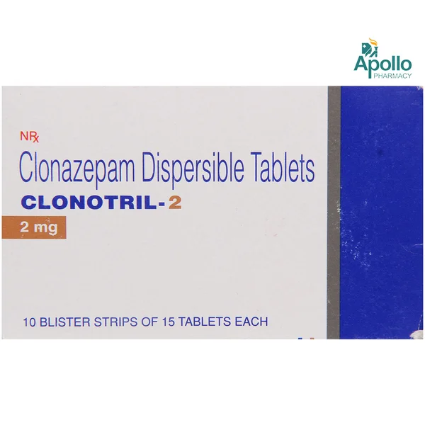 Clonotril 2 mg Tablet 10's