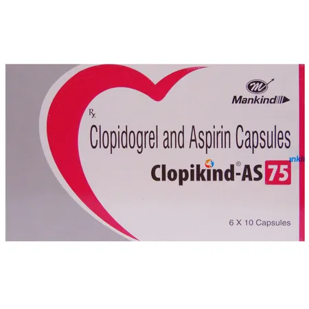 Clopikind-AS 75 Tablet 10's