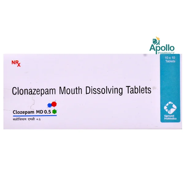 Clozepam MD 0.5 mg Tablet 10's