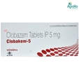 Clobakem 5 mg Tablet 10's
