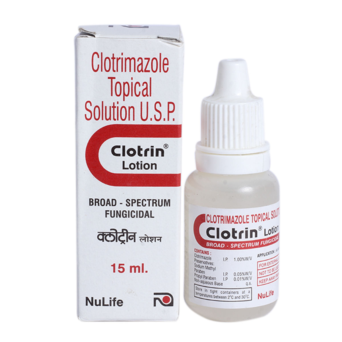 Clotrin Lotion 15 ml Price, Uses, Side Effects, Composition Apollo