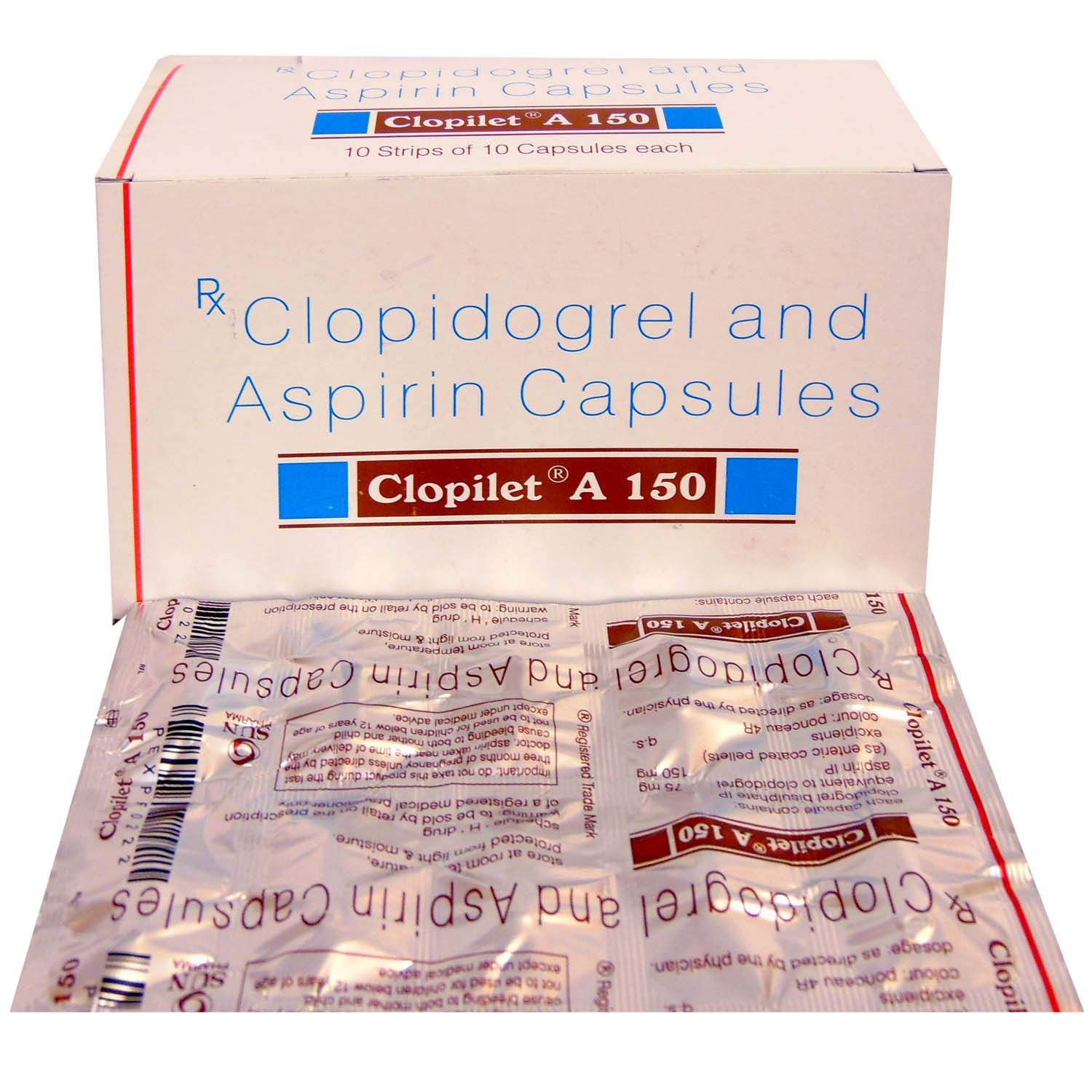 Buy Clopilet A 150 Capsule 10's Online