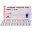 Clonafit 0.5 MD Tablet 10's