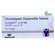 Clonafit 0.25 MD Tablet 10's
