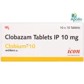 Clobium 10 Tablet 10'S, Pack of 10 TABLETS