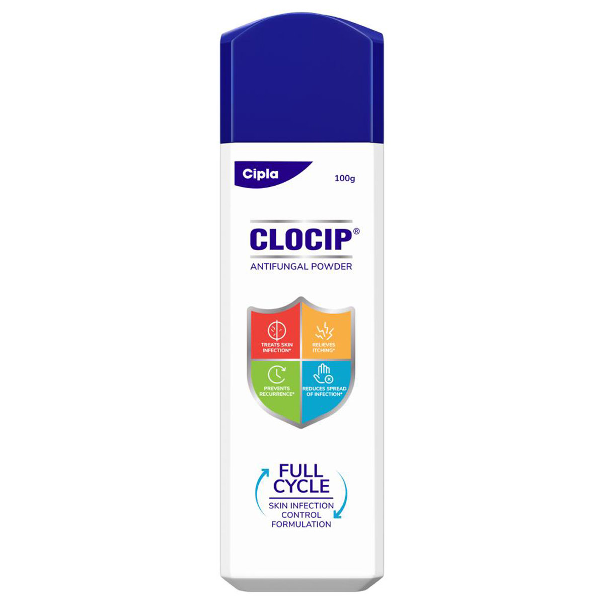 Clocip Antifungal Powder 100 gm, Pack of 1 POWDER Clocip Antifungal Powder 100 gm, Pack of 1 POWDER