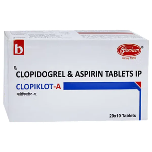 Clopiklot-A 75 mg Tablet 10's, Pack of 10